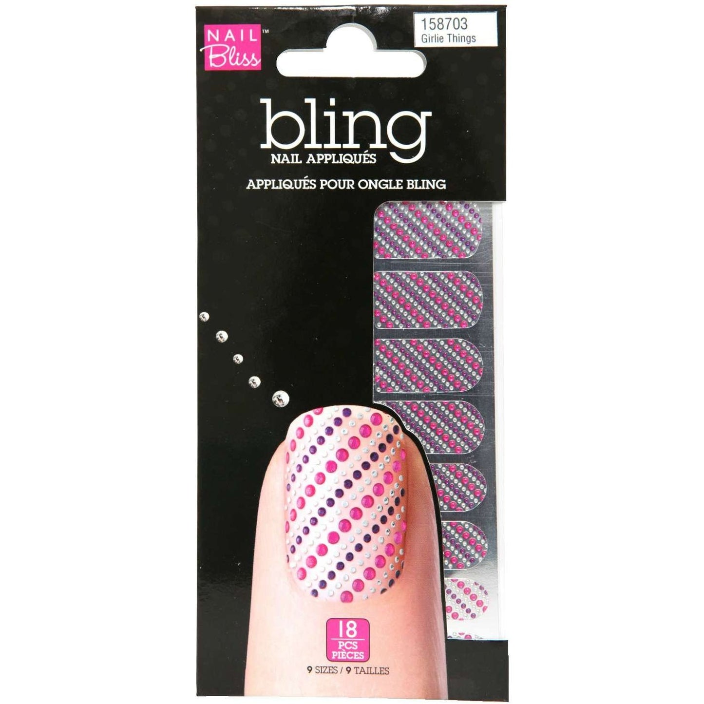 Bling Nail 25 cosas femeninas