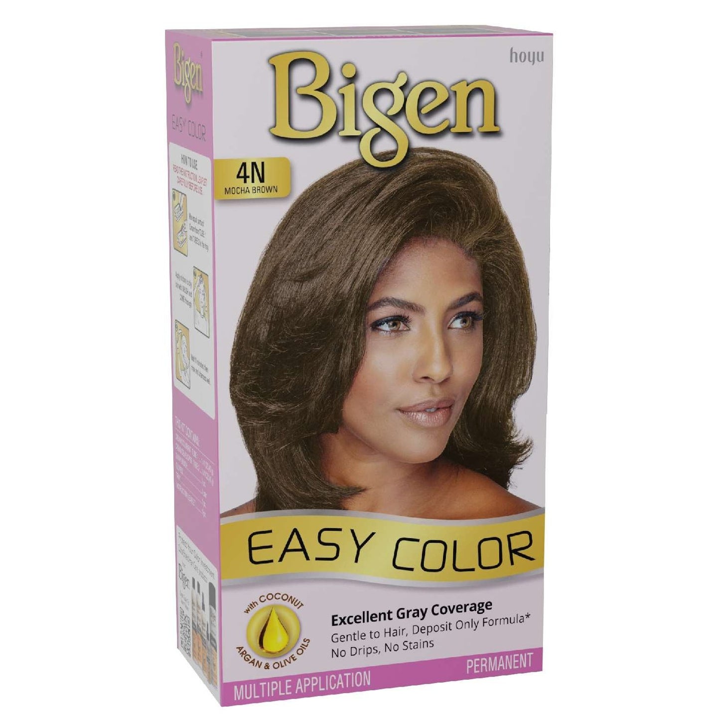 Bigen Easy Color For Women 4N Mocha Brown Kit