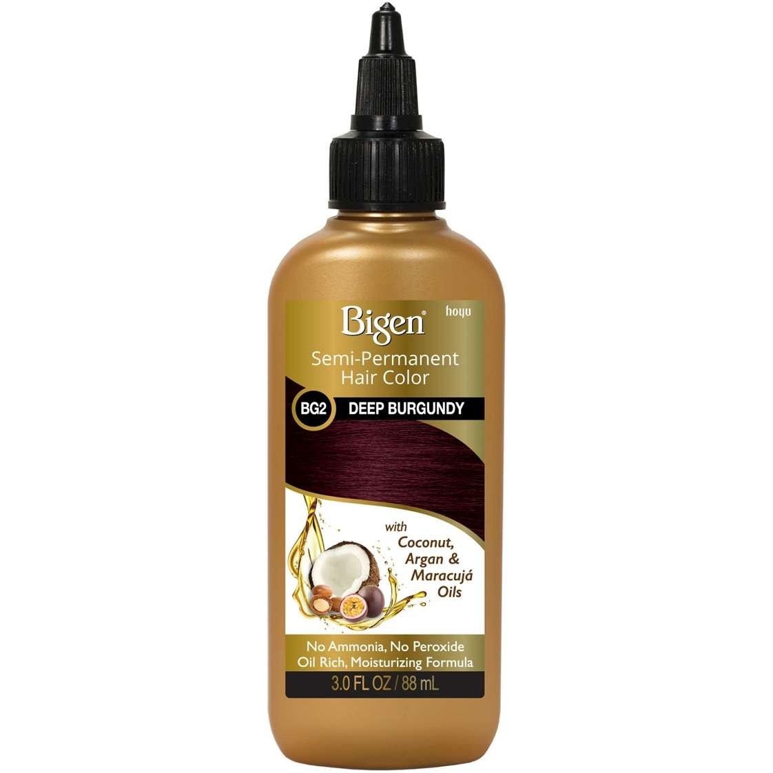 Bigen Color de cabello semipermanente Borgoña intenso 3 Oz