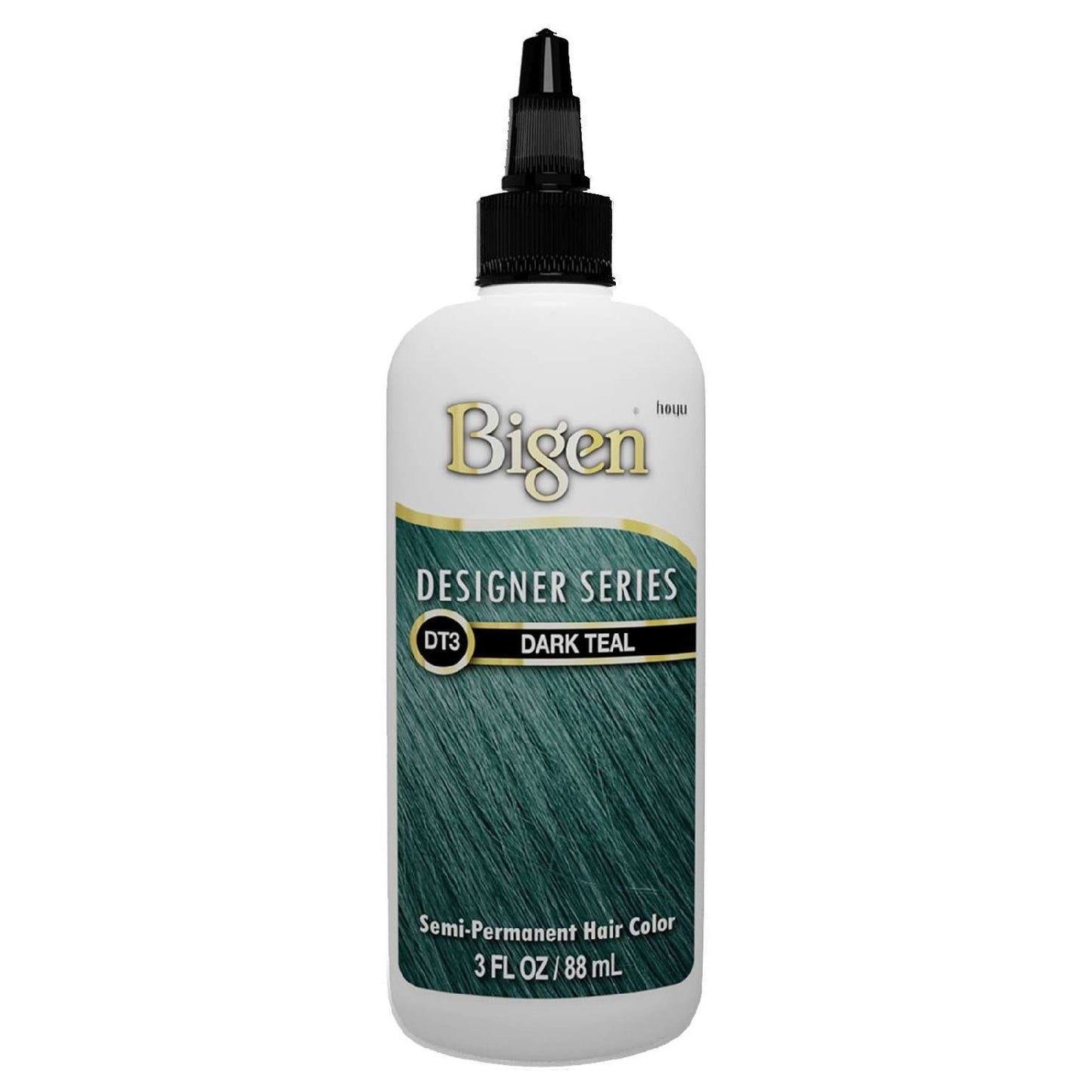 Bigen Designer Series Color de cabello semipermanente Dt3 Dark Teal 3 Oz