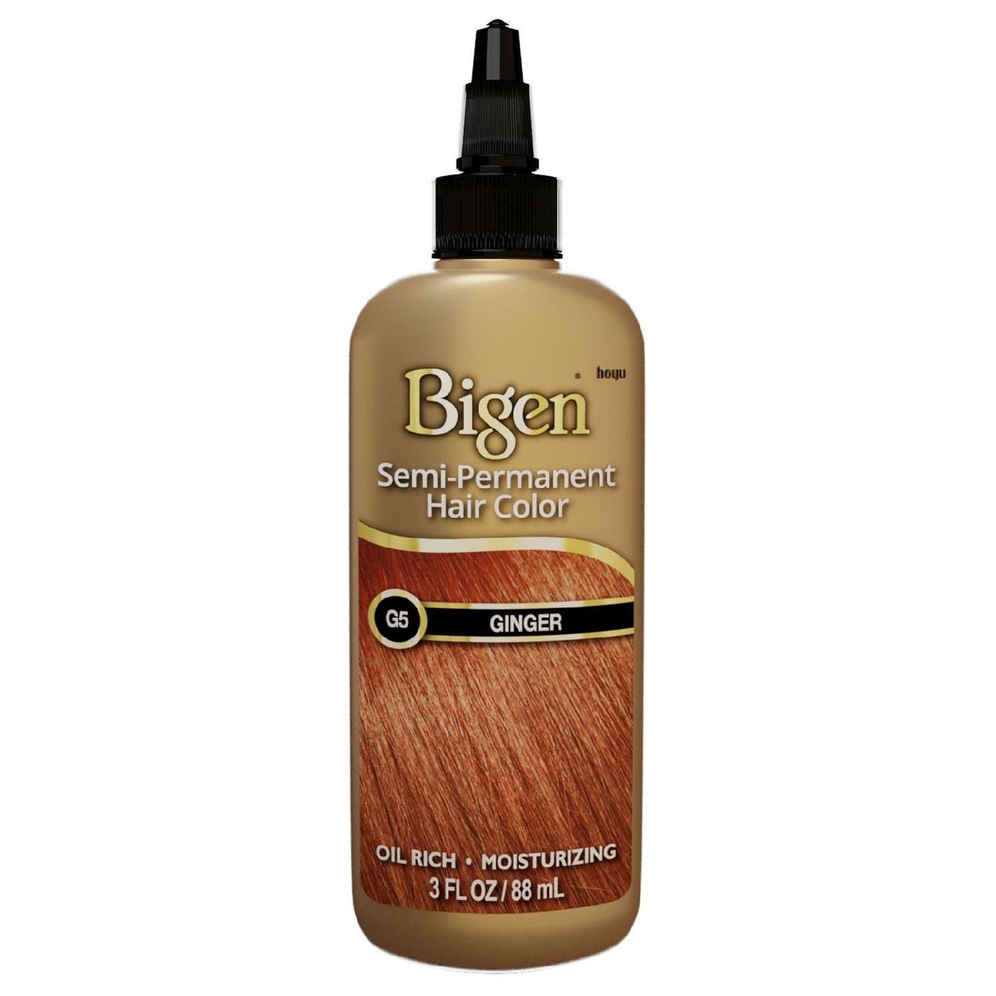 Bigen Color de cabello semipermanente G5 jengibre 3 Oz