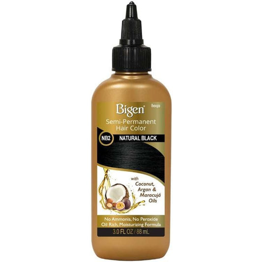 Bigen Color de cabello semipermanente Nb2 Negro Natural 3 Oz