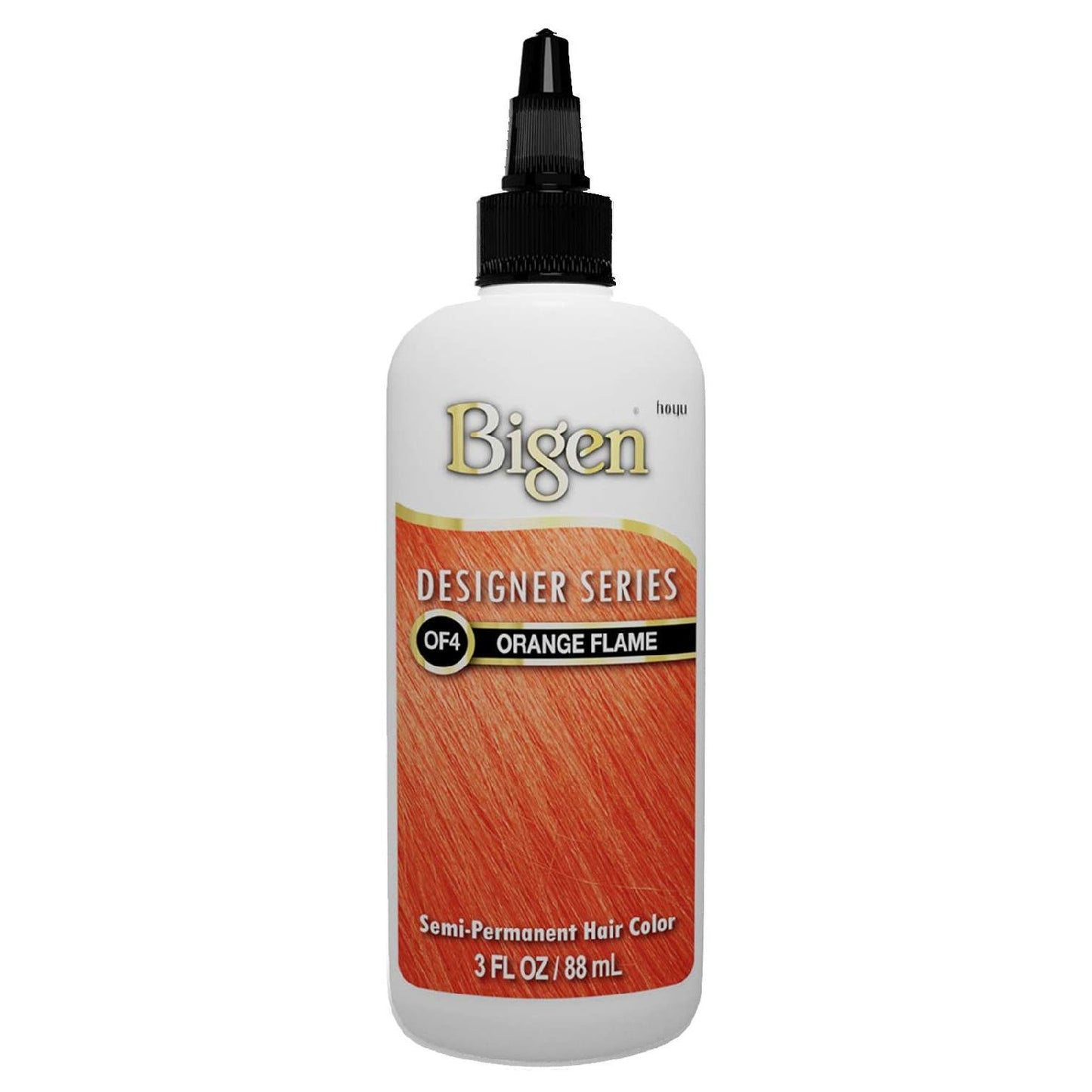 Bigen Designer Series Color de cabello semipermanente Of4 Naranja Llama 3 Oz