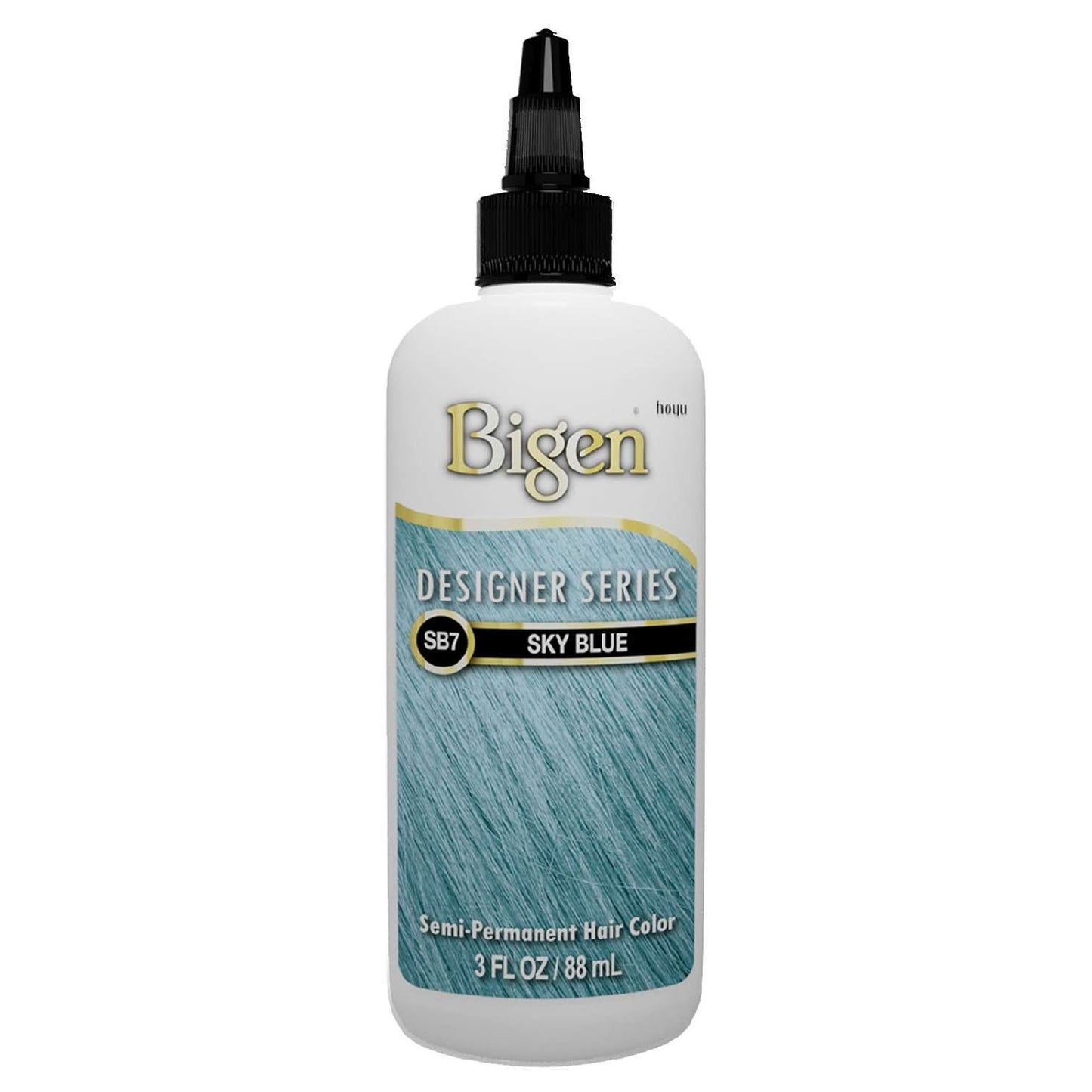 Bigen Designer Series Color de cabello semipermanente Sb7 azul cielo 3 Oz