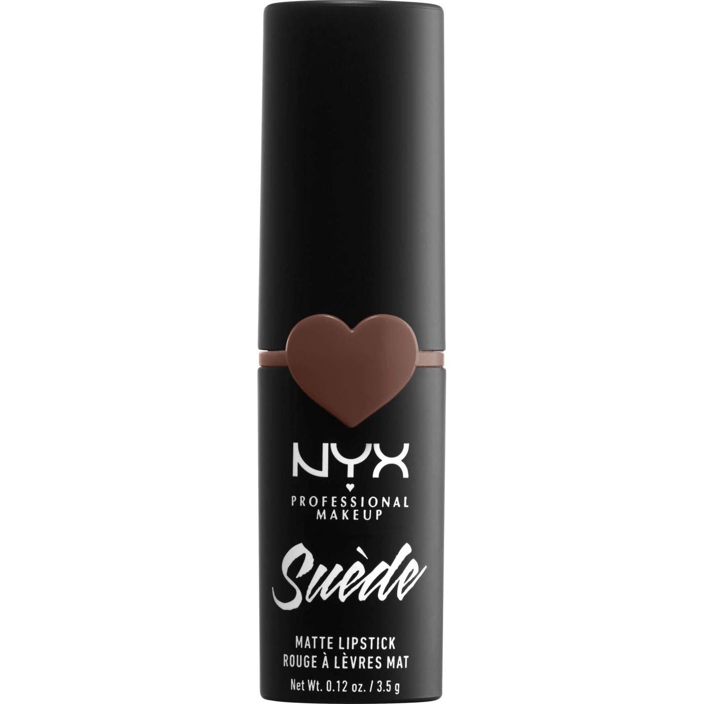 Lápiz labial mate NYX Suede 04 - Espíritu libre .12 oz