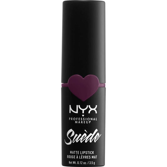 Lápiz labial mate NYX Suede 10 - Girl Bye .12 oz