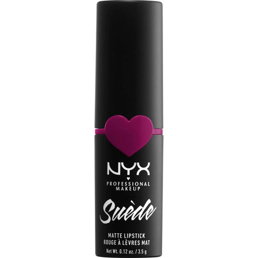 NYX Suede Matte Lipstick 12 - Clinger .12 Oz