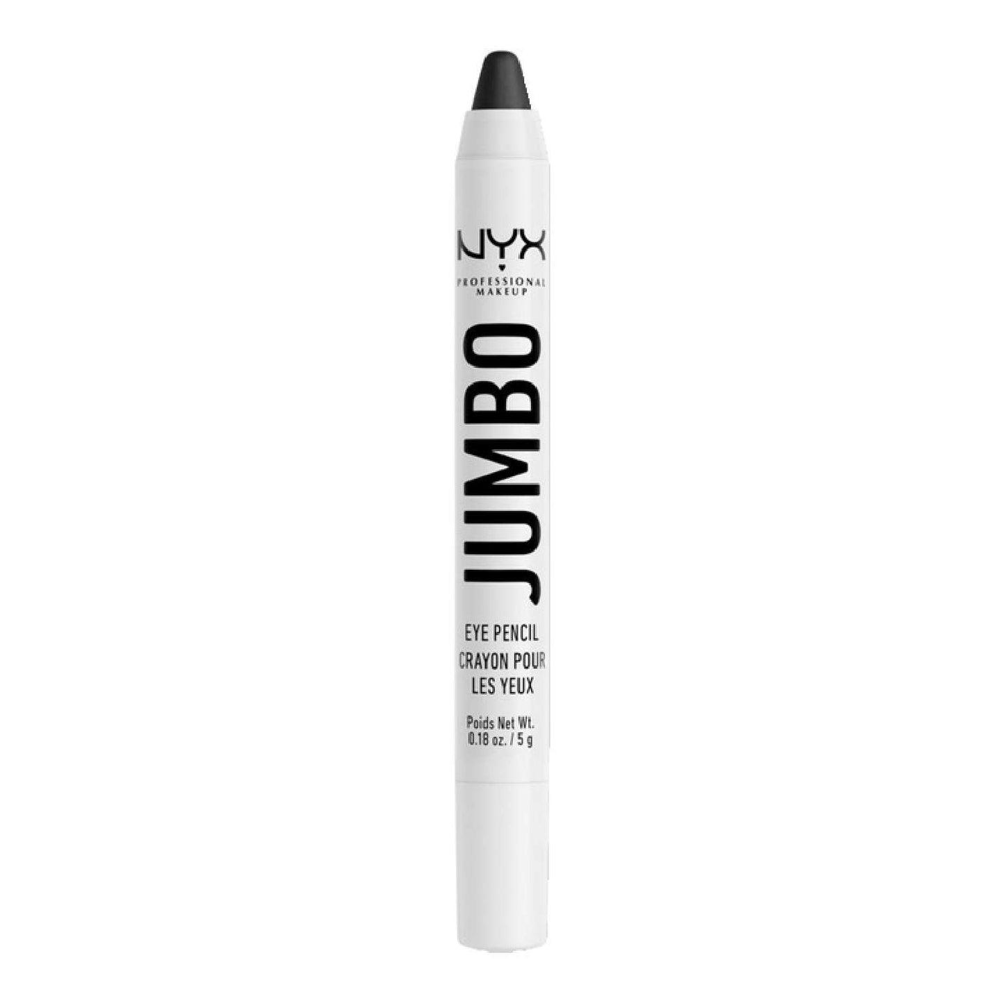 Lápiz de ojos NYX Jumbo, frijol negro, 0,18 onzas