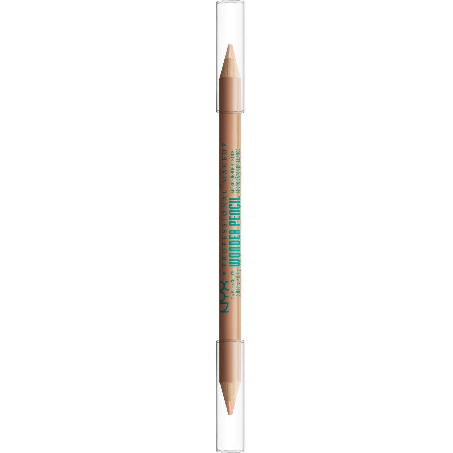 NYX  Wonder Pencil Micro Highlight Stick 03 - Medium Peach 0.48 Oz