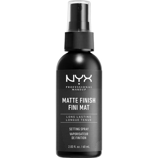 Spray fijador de acabado mate NYX, 2,03 onzas líquidas