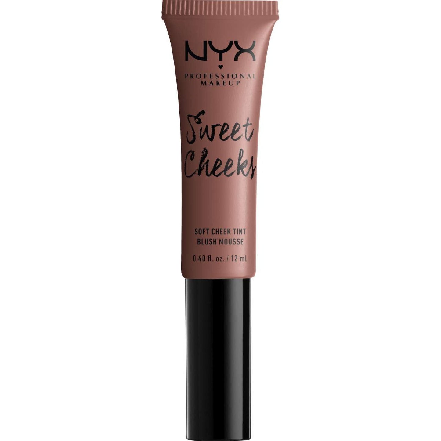 NYX Sweet Cheeks Soft Cheek Tint Blush Mousse 01 - Nudetude 0.40 onzas líquidas