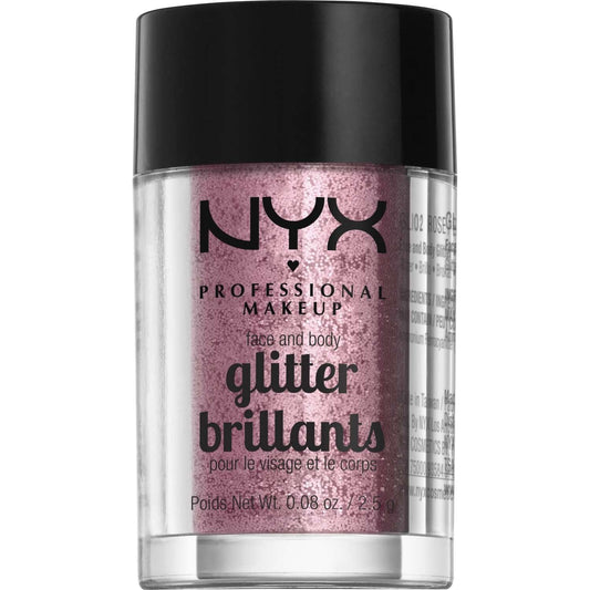 NYX  Face And Body Glitter 02 - Rose 0.08 Oz