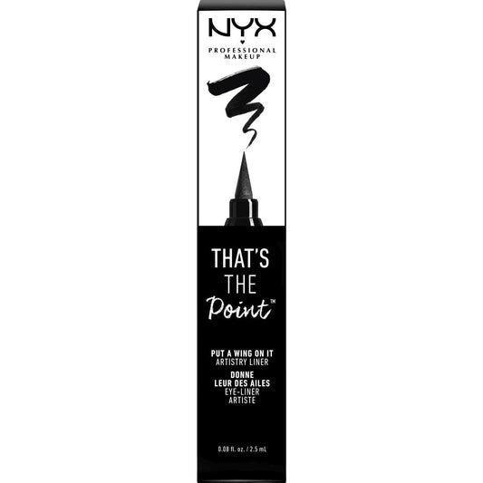 NYX  Thats The Point Eyeliner Put A Wing On It 0.08 Fl Oz