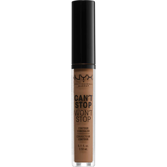 NYX  Cant Stop Wont Stop Contour Concealer 15.7 - Warm Caramel 0.11 Fl Oz