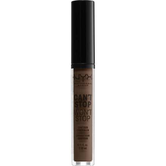 NYX Cant Stop Wont Stop Contour Concealer 22 - Profundo 0.11 onzas líquidas