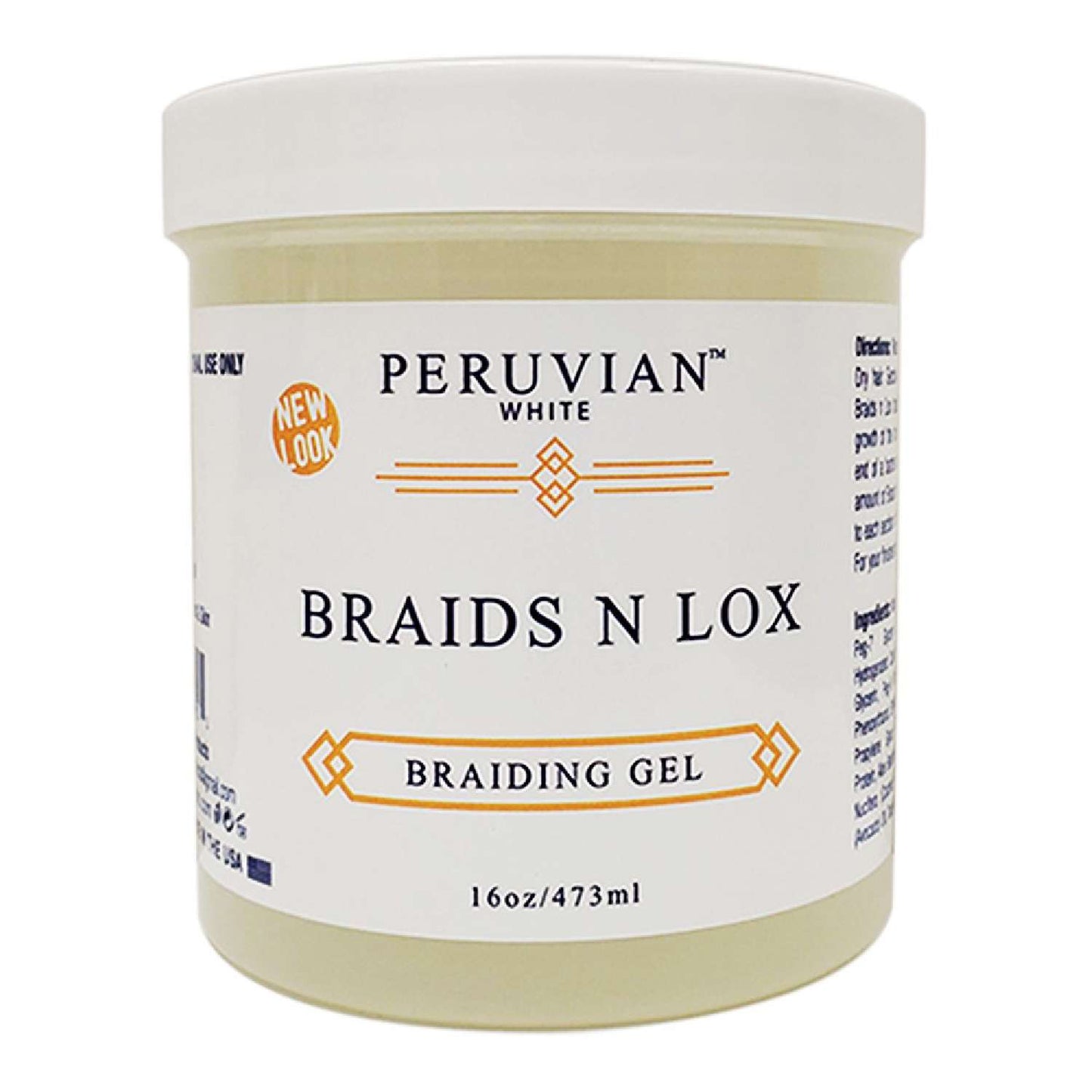 Trenzas Blancas Peruanas N Lox 16 Oz