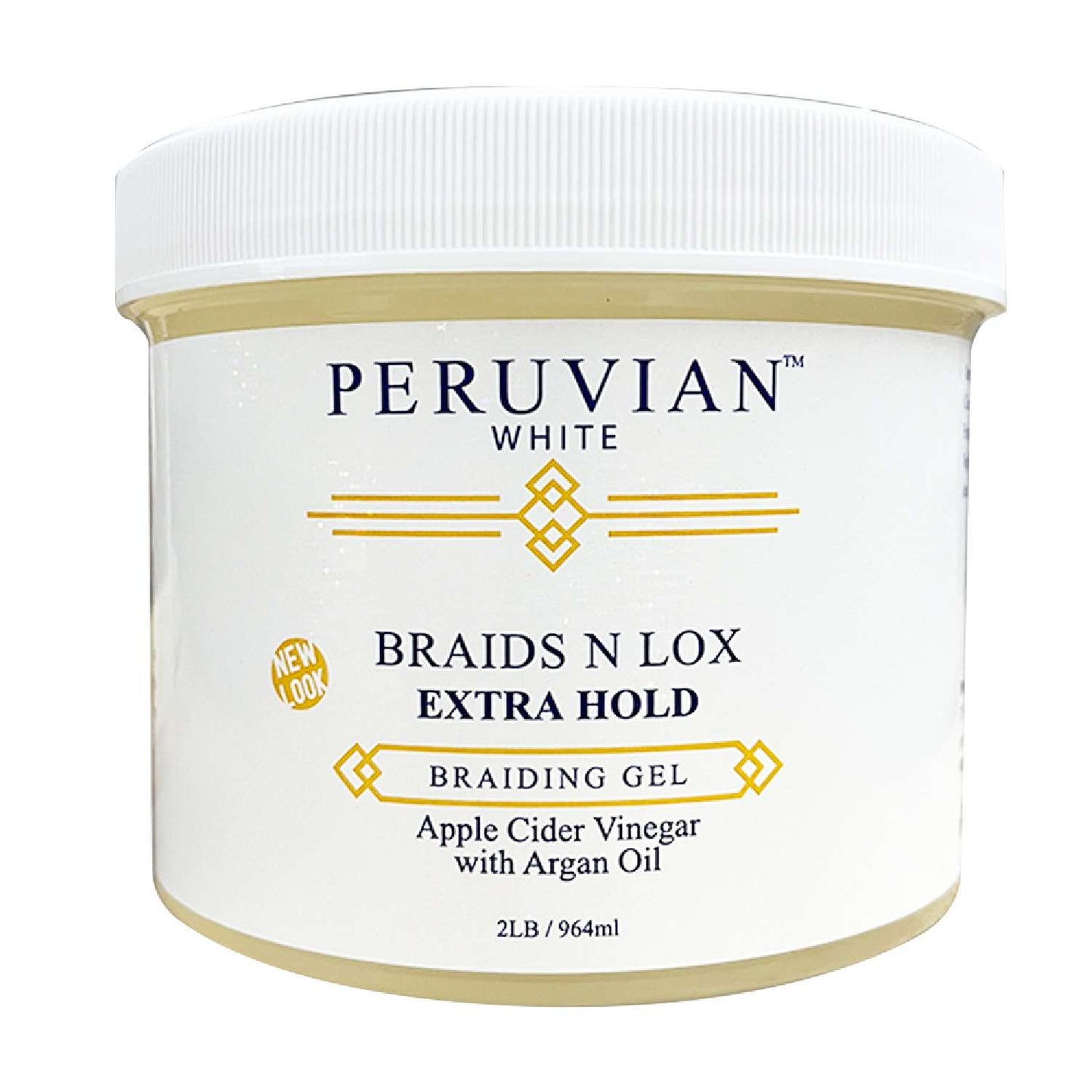 Trenzas Blancas Peruanas N Lox Argán 32 Oz