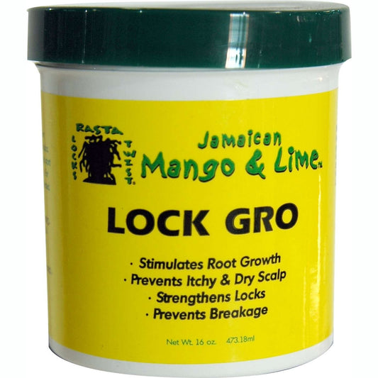 Jamaican Mango Lime Lock Gro Cabello Cuero Cabelludo 16 Oz