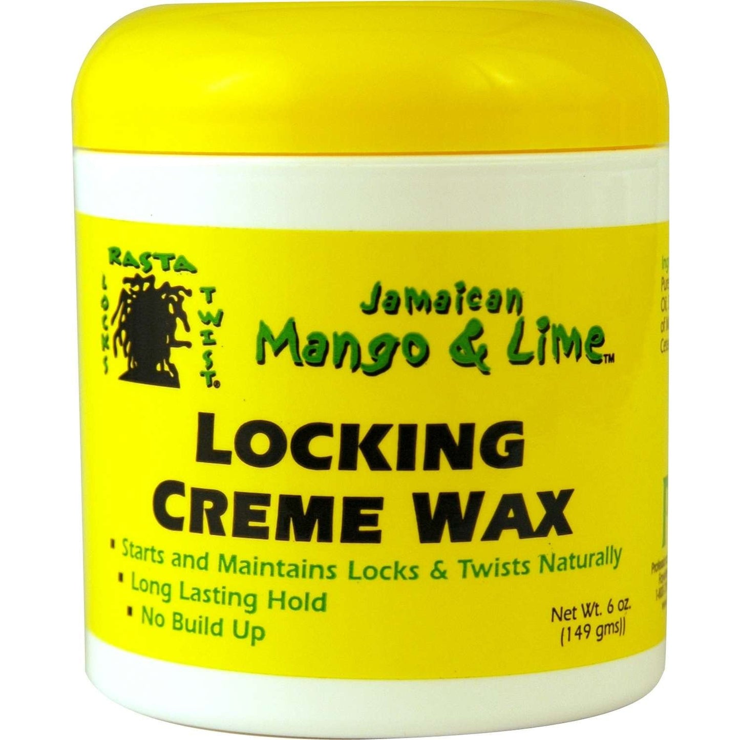 Cera en crema Jamaican Mango Lime Lock, 6 onzas