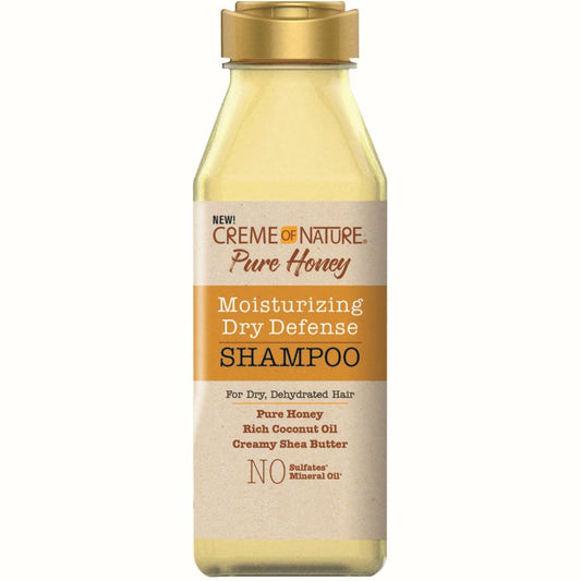 Creme Of Nature Pure Honey Hydrating Dry Defense Shampoo 12 Oz