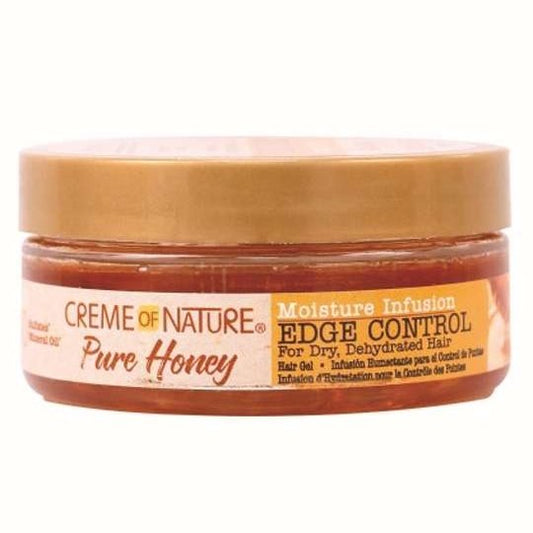 Creme Of Nature Control de bordes de infusión de humedad de miel pura 2.25 oz