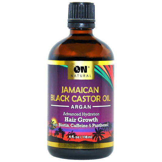 On Natural Jamaican Black Castor Oil Argan 4 Oz