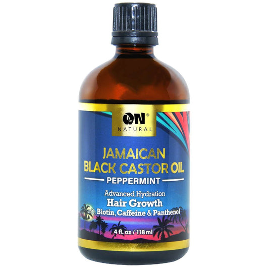 On Natural Jamaican Black Castor Oil Menta 4 Oz