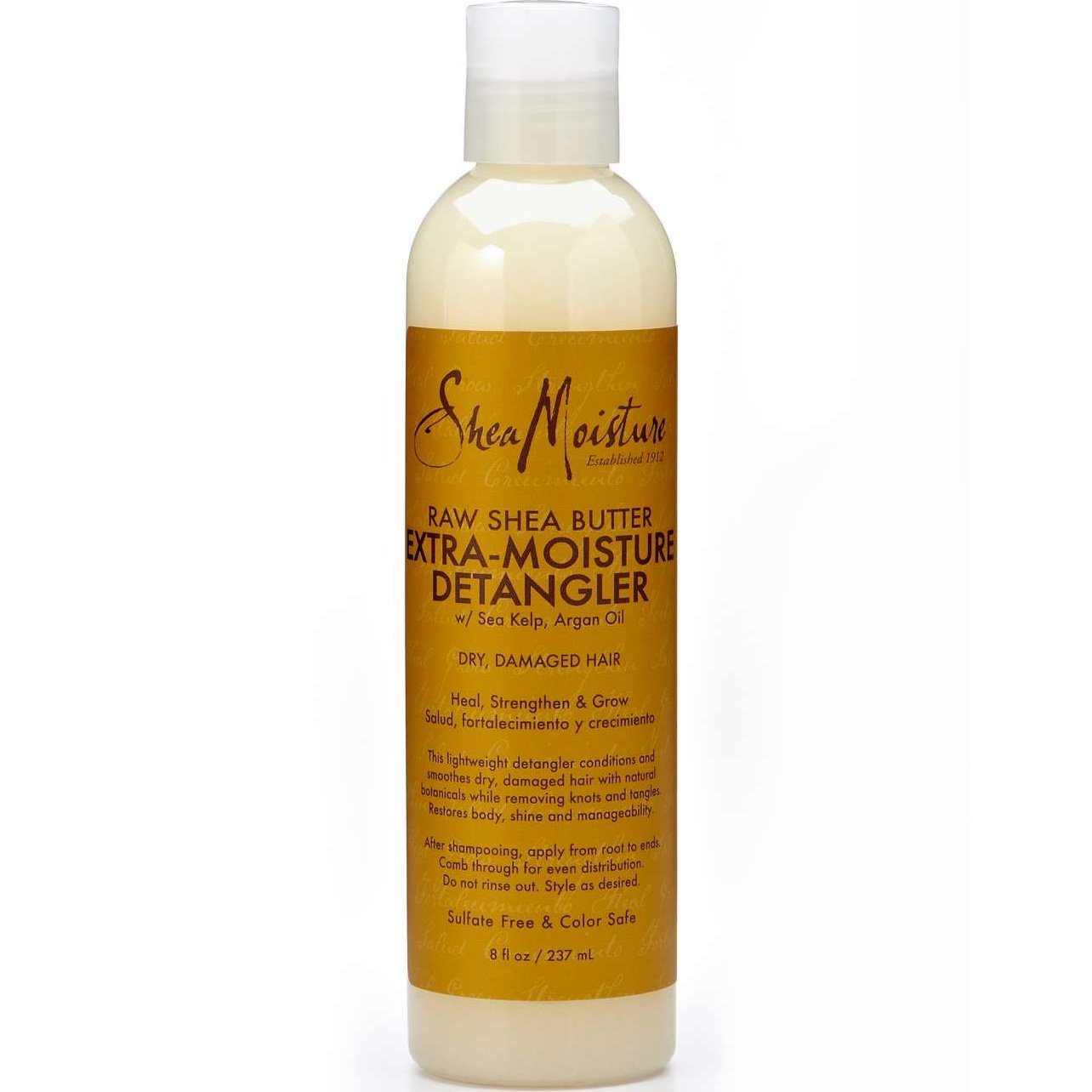 Shea Moisture Raw Shea Butter Extra-Moisture Detangler 8 Oz