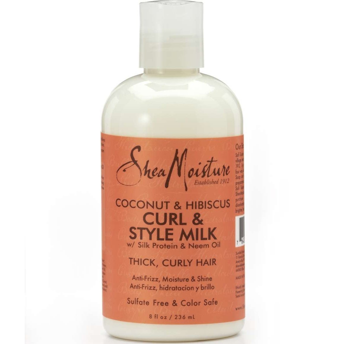 Shea Moisture Coconut Hibiscus Curl  Style Milk 8 Oz
