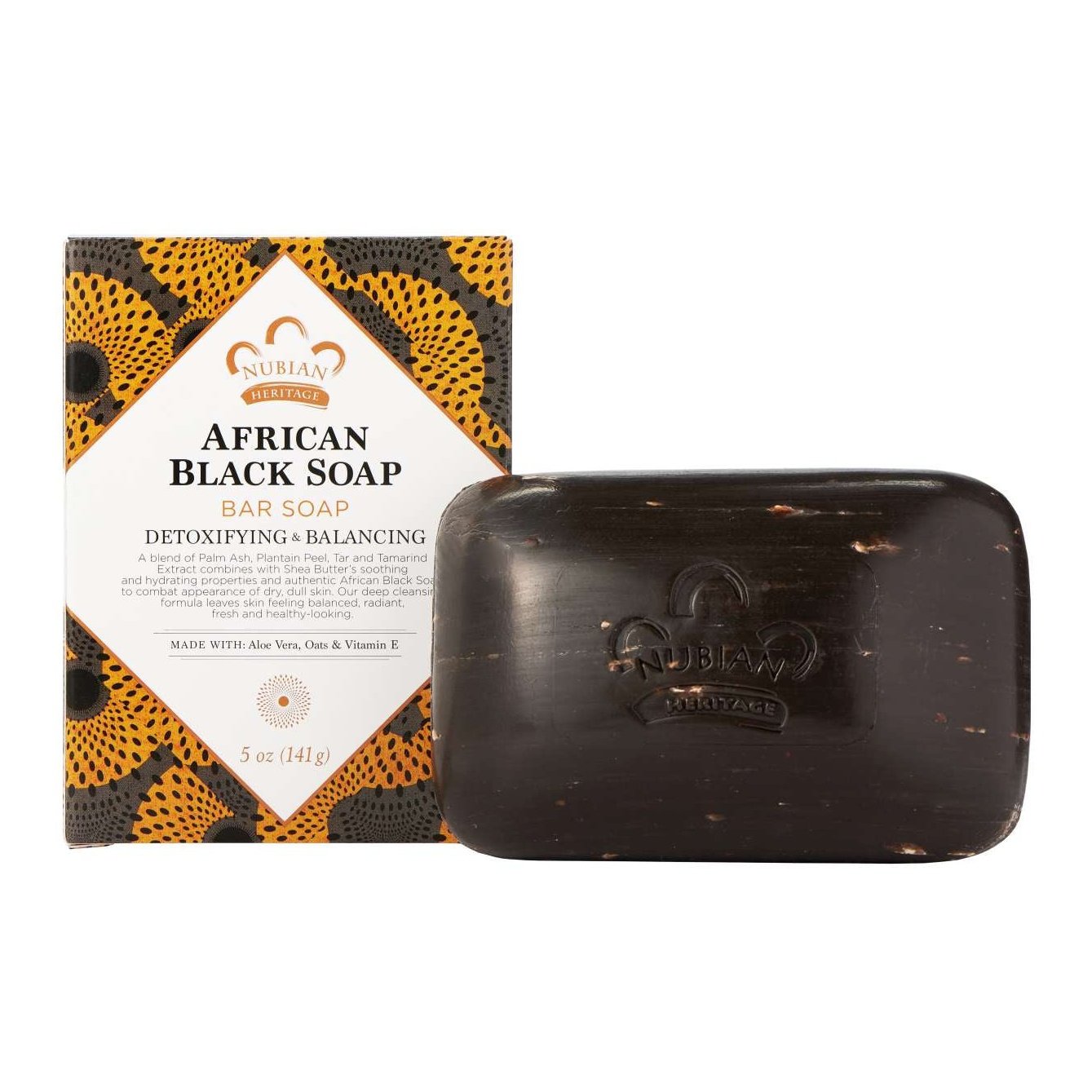 Nubian Heritage Jabón Nubian Negro Africano 5 Oz