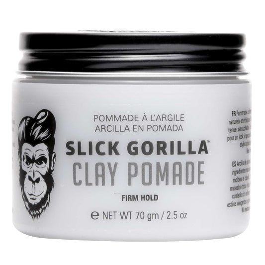 Pomada de arcilla Slick Gorilla de fijación firme, 2,5 oz