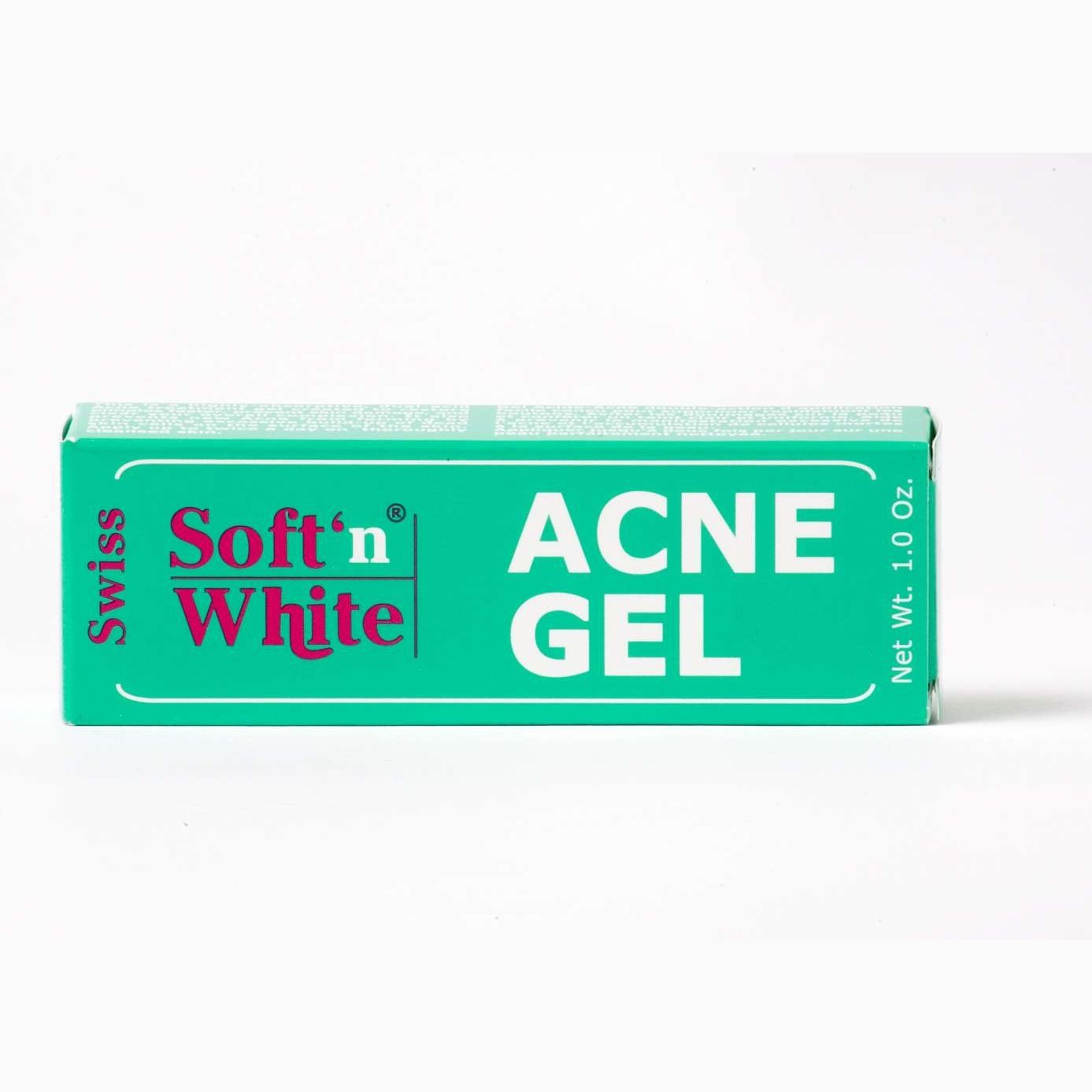 Gel para acné Soft N White, 1 oz