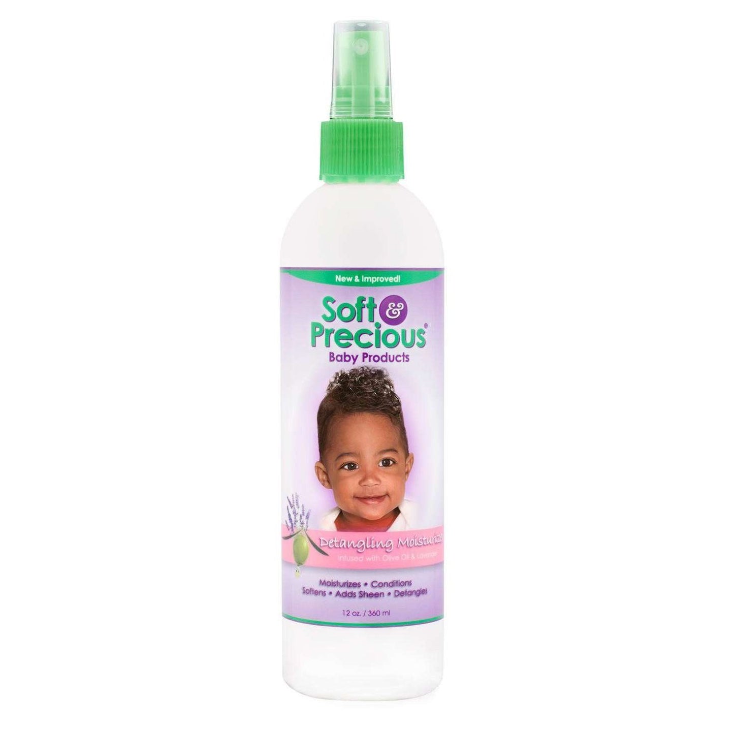 Soft  Precious Moisturizer Detangling Spray 12 Oz