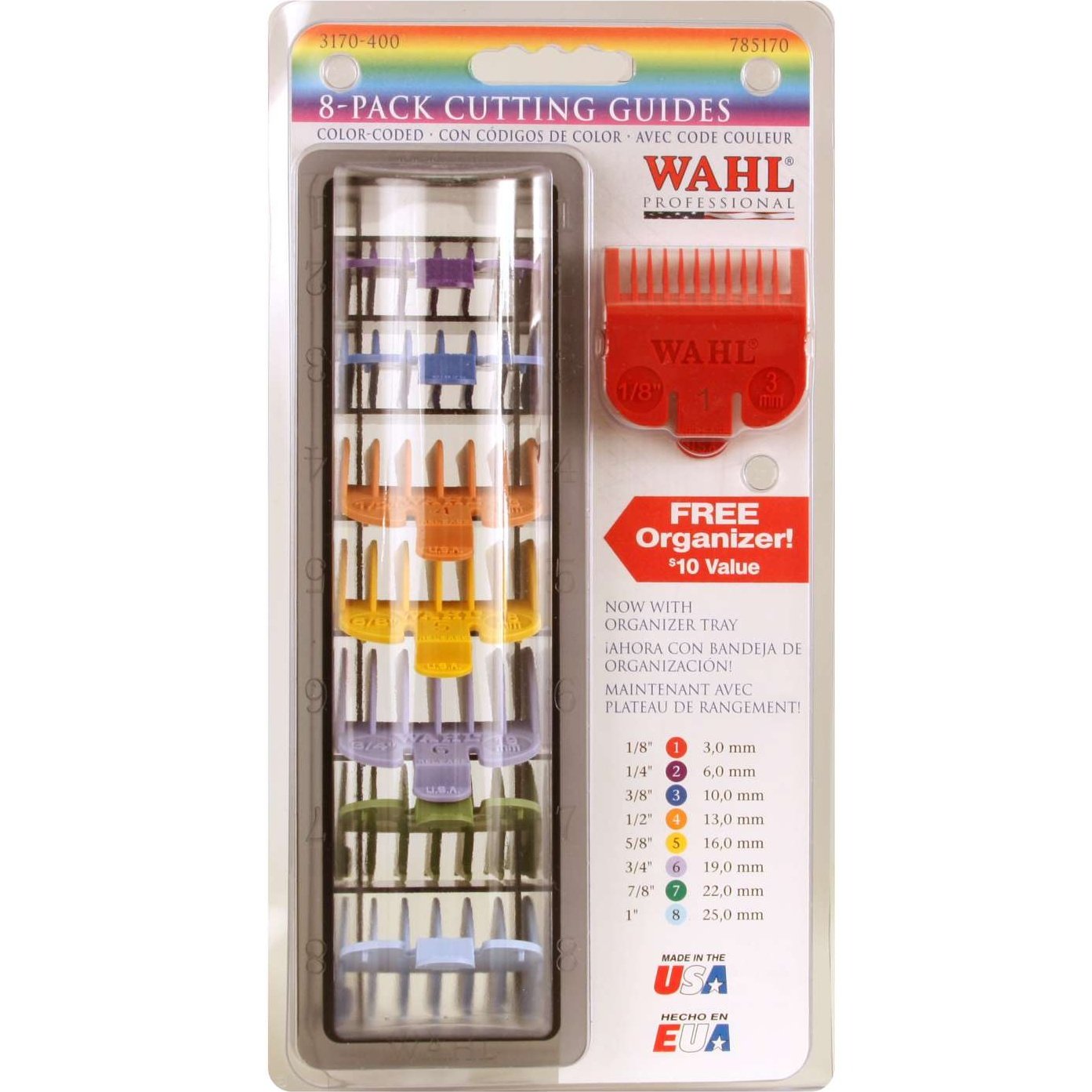 Accesorio De Peine De Plástico Wahl 2 Colores