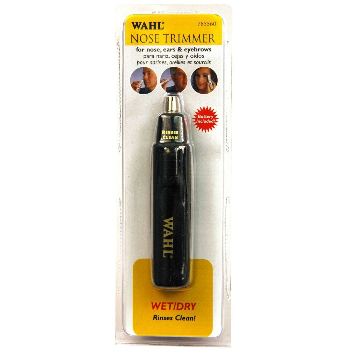 Wahl Nose Hair Trimmer 1Aa Battery