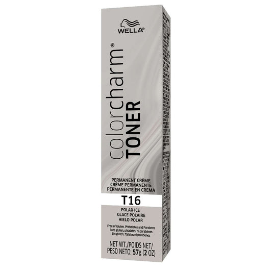 Wella Color Charm Tónico Permanente Crme T16 Polar Ice 2.0 Oz