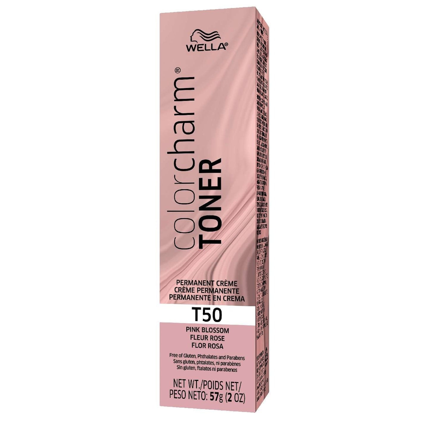 Wella Color Charm Tónico Permanente Crme T50 Flor Rosa 2.0 Oz