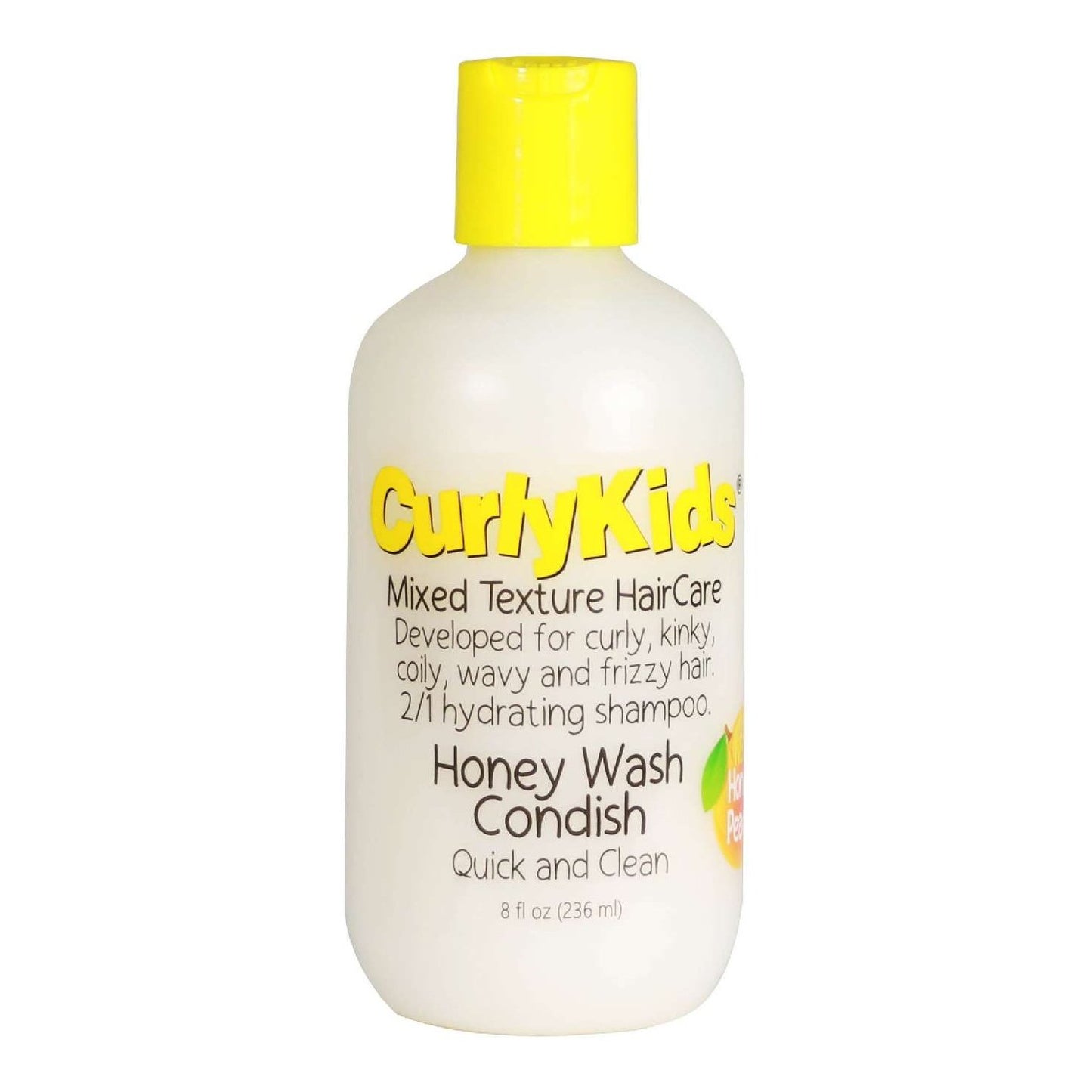 Condimento de lavado de miel Curly Kids 8 oz