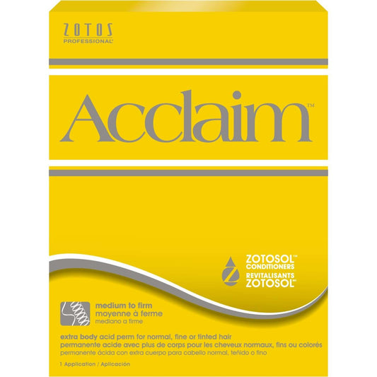 Acclaim Extra Body Perm Acid Yellow Kit