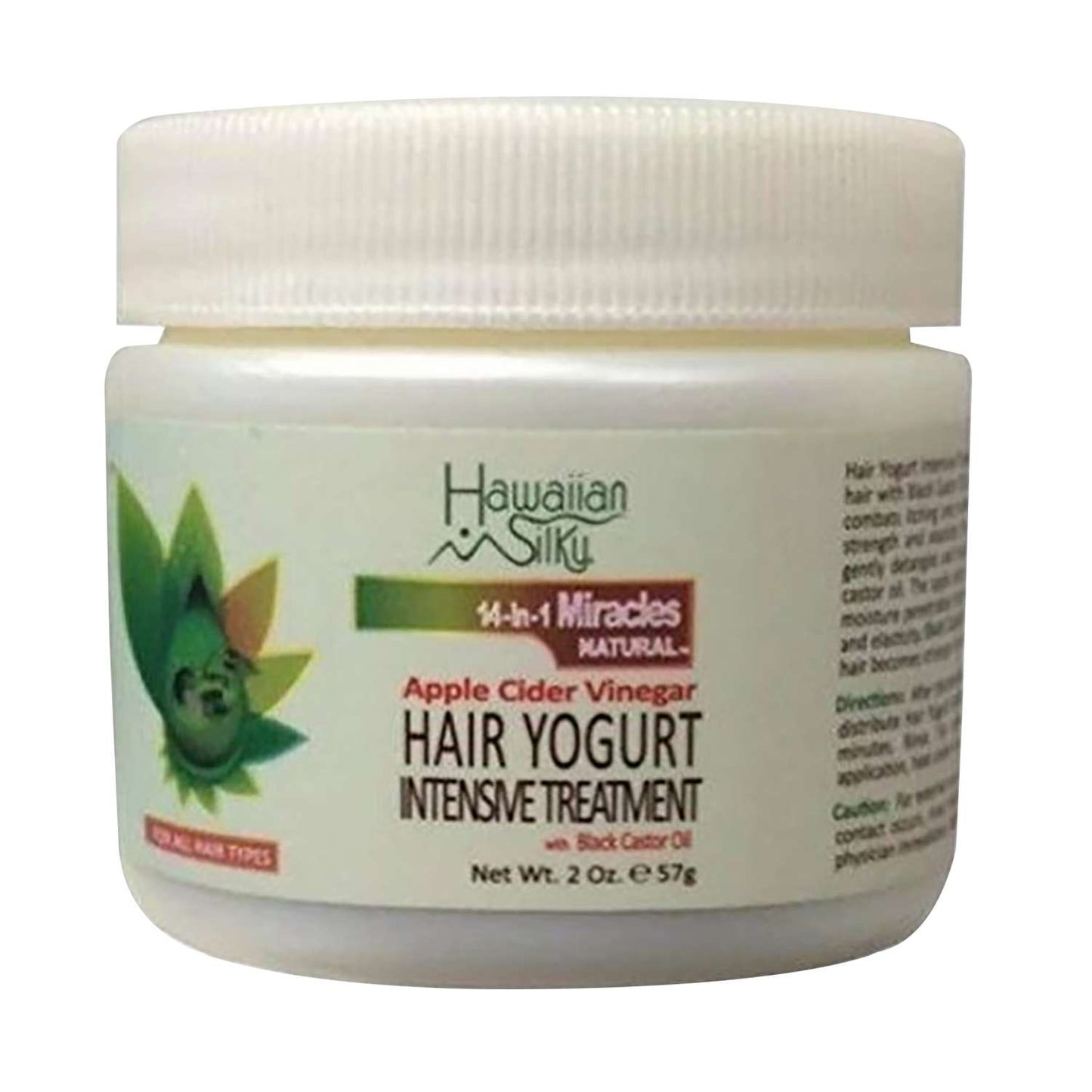 Yogur para el cabello Hawaiian Silky 14N1, 12 unidades