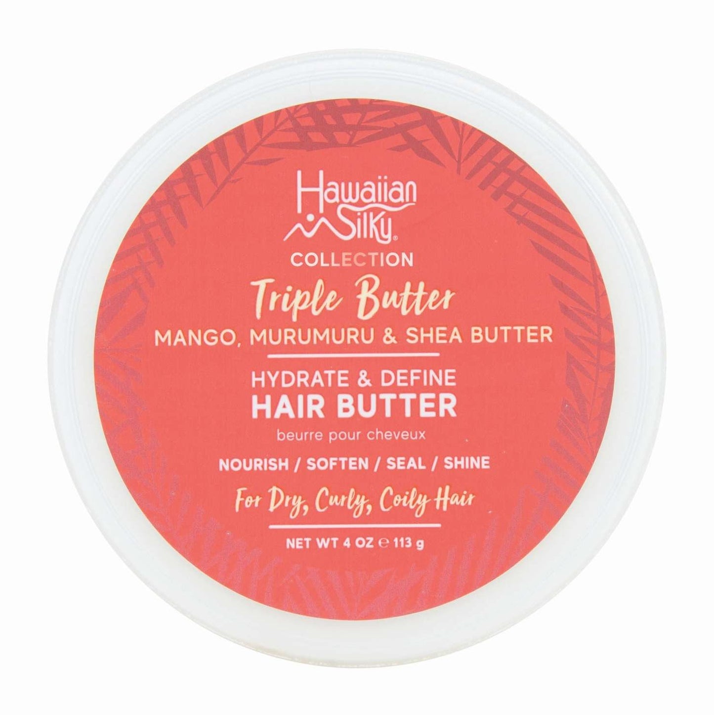 Hawaiian Silky Collection Triple Butter Hydrate  Define Hair Butter