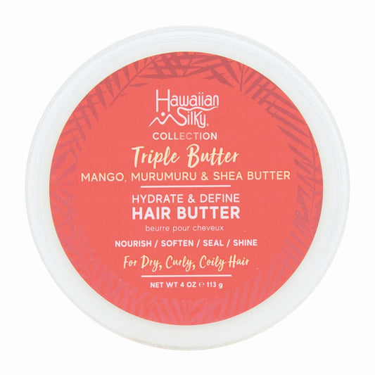 Hawaiian Silky Collection Triple Butter Hydrate  Define Hair Butter