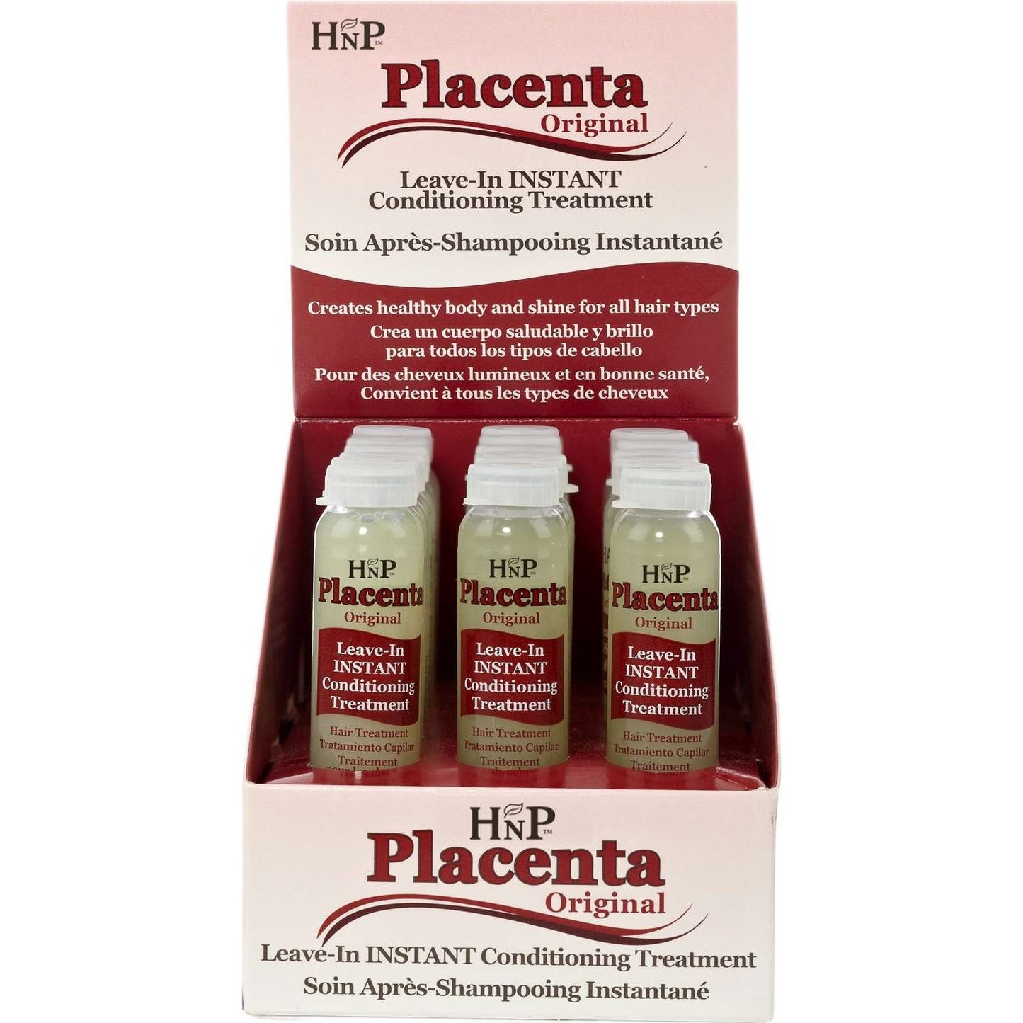 Hnp Placenta Hair Repair Original Display de 18 piezas