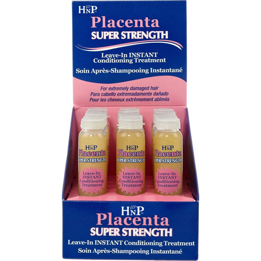 Hnp Placenta Super Hair Repair Display de 18 piezas