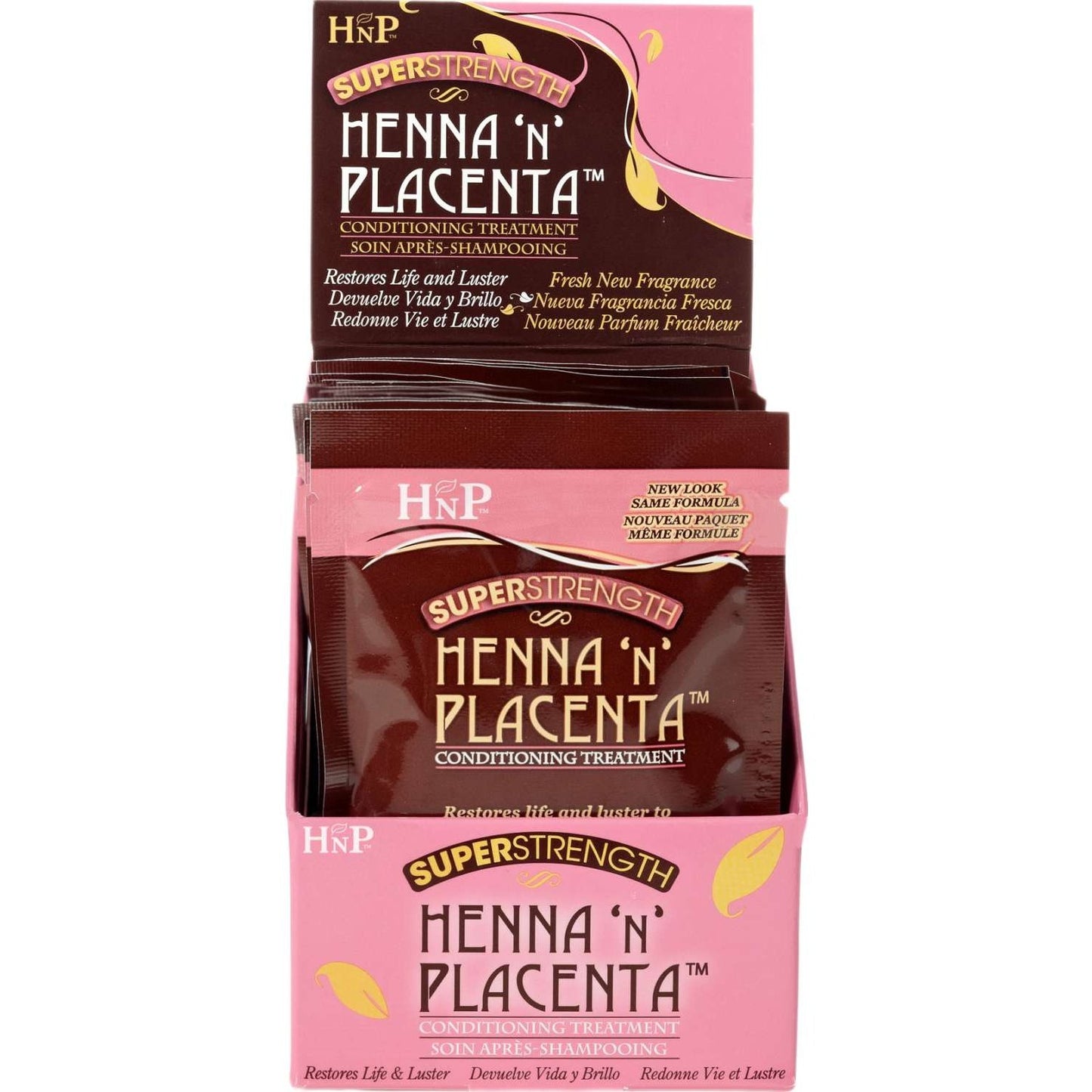 Pack Henna-N-Placenta Super Display De 12 Piezas