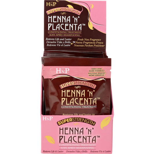 Henna-N-Placenta Pack Super 12-Piece Display