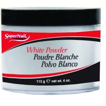 Súper polvo de uñas blanco