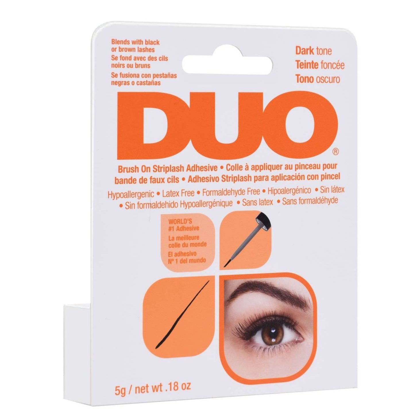 Ardell Lash Adhesivos Duo Brush-On Oscuro