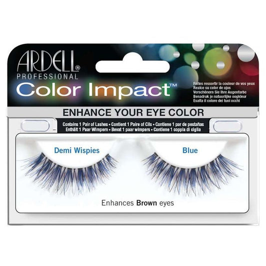 Ardell Color Lash Demi Wispies  Blue