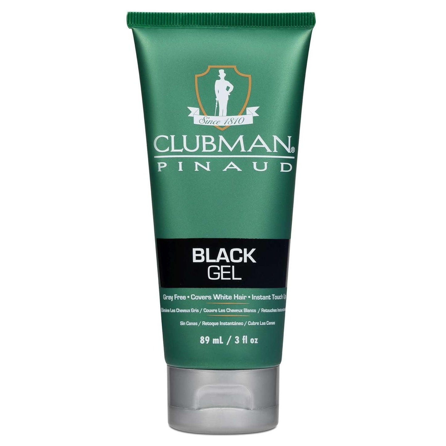 Clubman Color Gel Para Hombre Negro